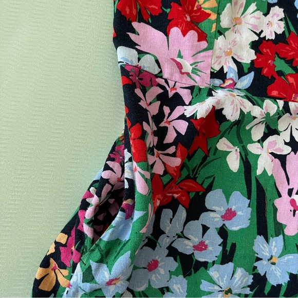 Empire Waist Floral Dress (Tall Medium) - Picture 6 of 8